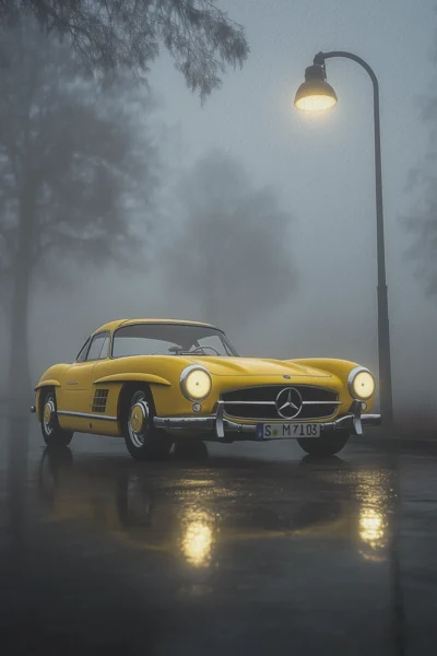 Porsche 356 #2 Mercedes 300 SL #2