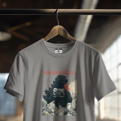 TSHIRTS Camiseta motivo fotográfico Godzilla 2. 100% algodón.